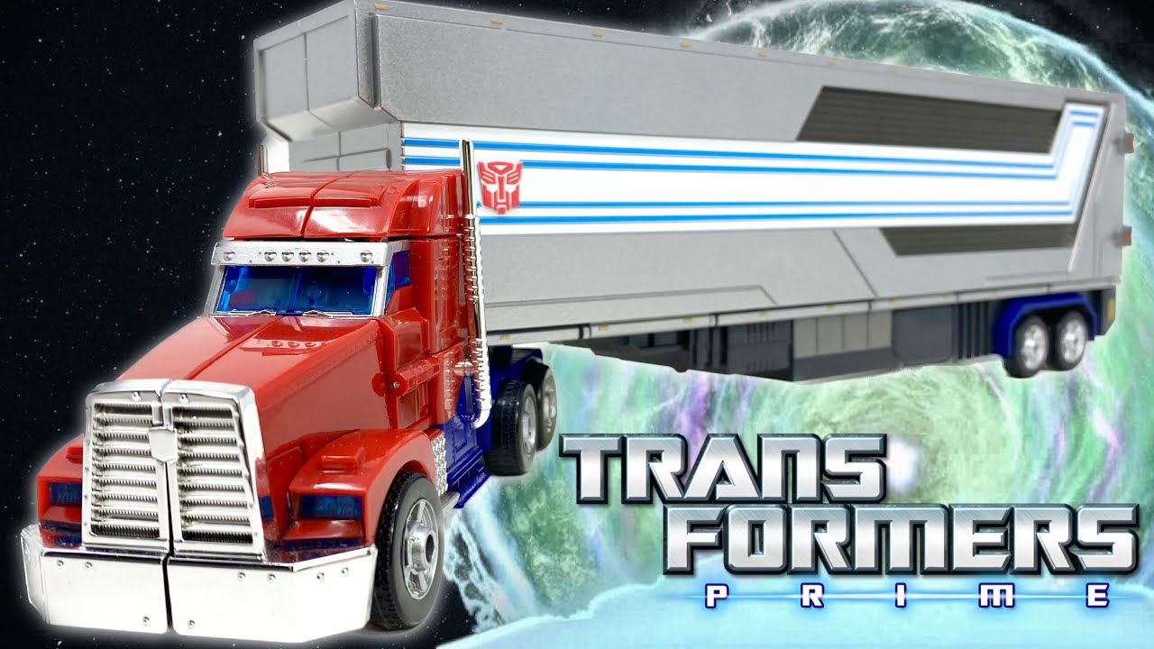 Обзор трейлера APC Toys ASSAULT BOXCAR Transformers Prime Optimus Prime