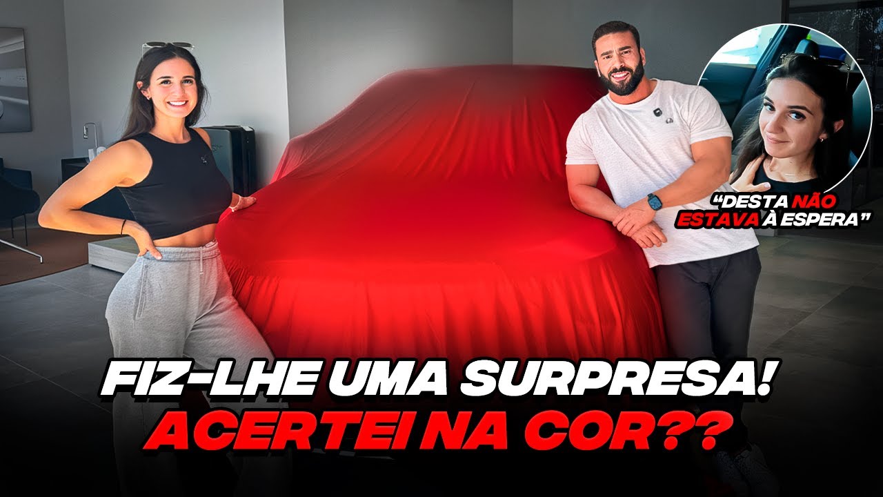 FIZ-LHE UMA SURPRESA! DESTA NÃO ESPERAVA
