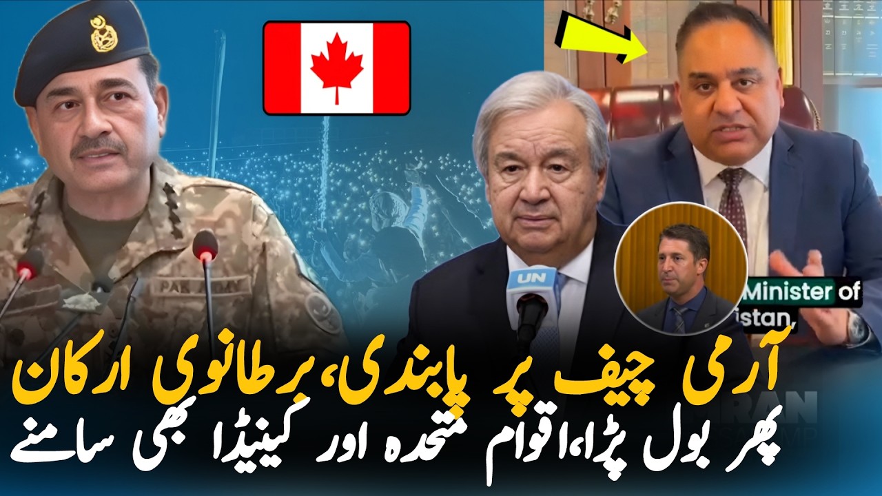 British MP Issues Fresh Message to Pakistan as Canada Warns Pakistani Government
