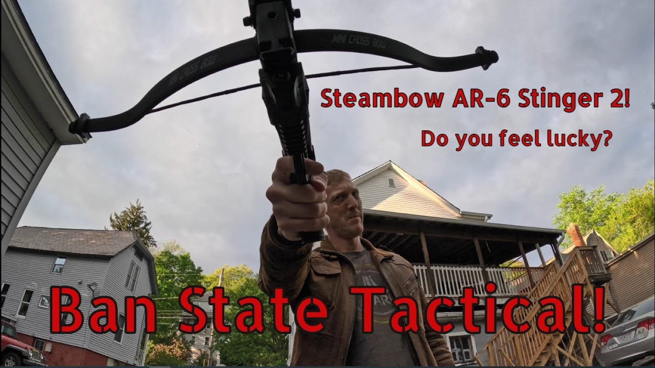 Ban State Tactical: Steambow AR-6 Stinger 2!