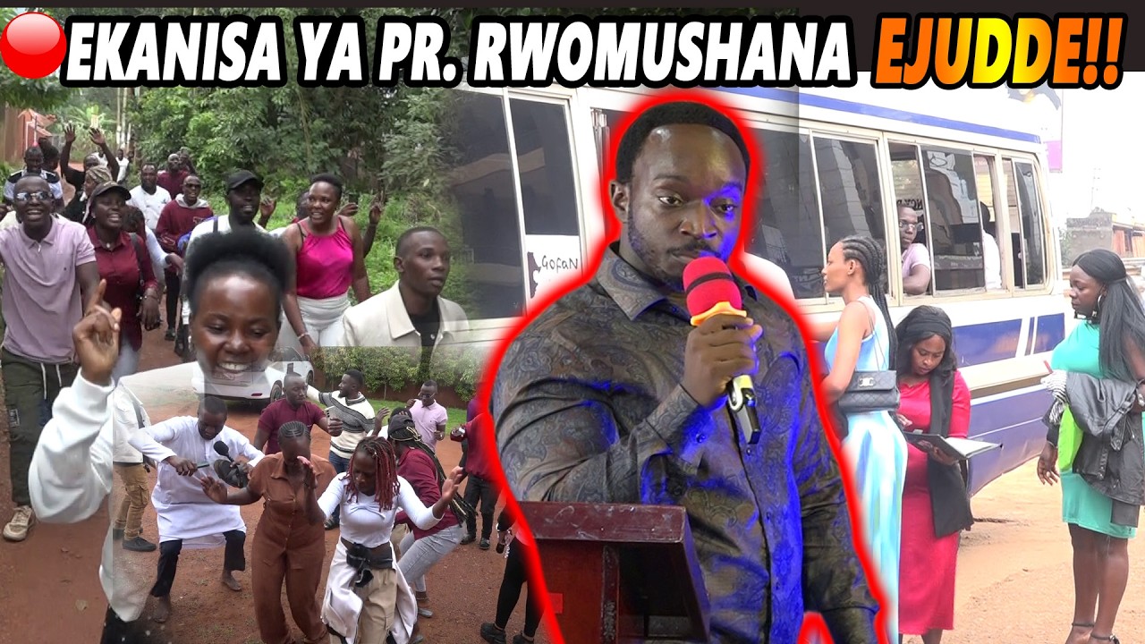 🔴 KIKA!! Abantu Beyiye Ku Church Ya Pr. Isaac #Rwomushana — Laba Bus Zisombye Abantu