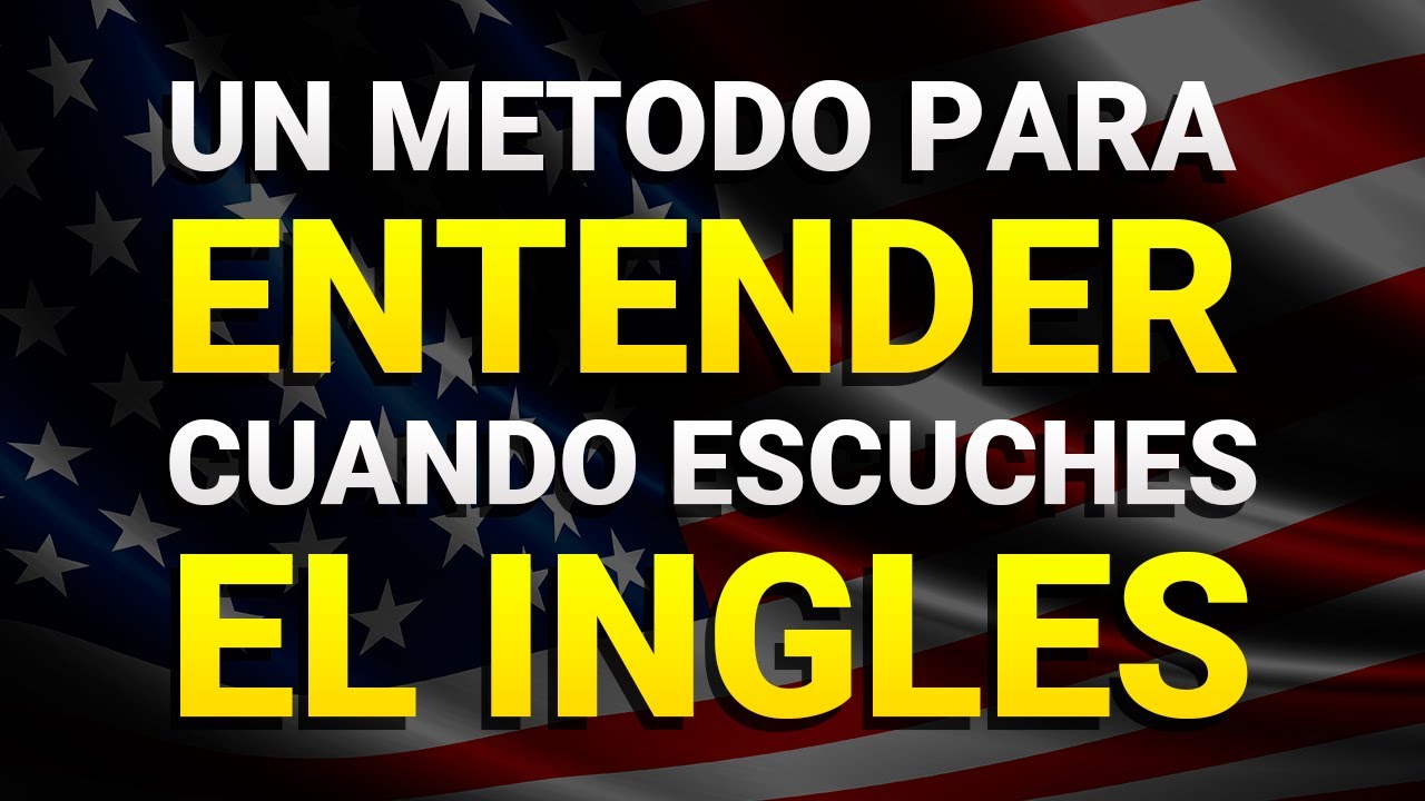 Un METODO para ENTENDER las CONVERSACIONES en INGLÉS ✅ (Aprende Inglés Para Principiantes) 🧠
