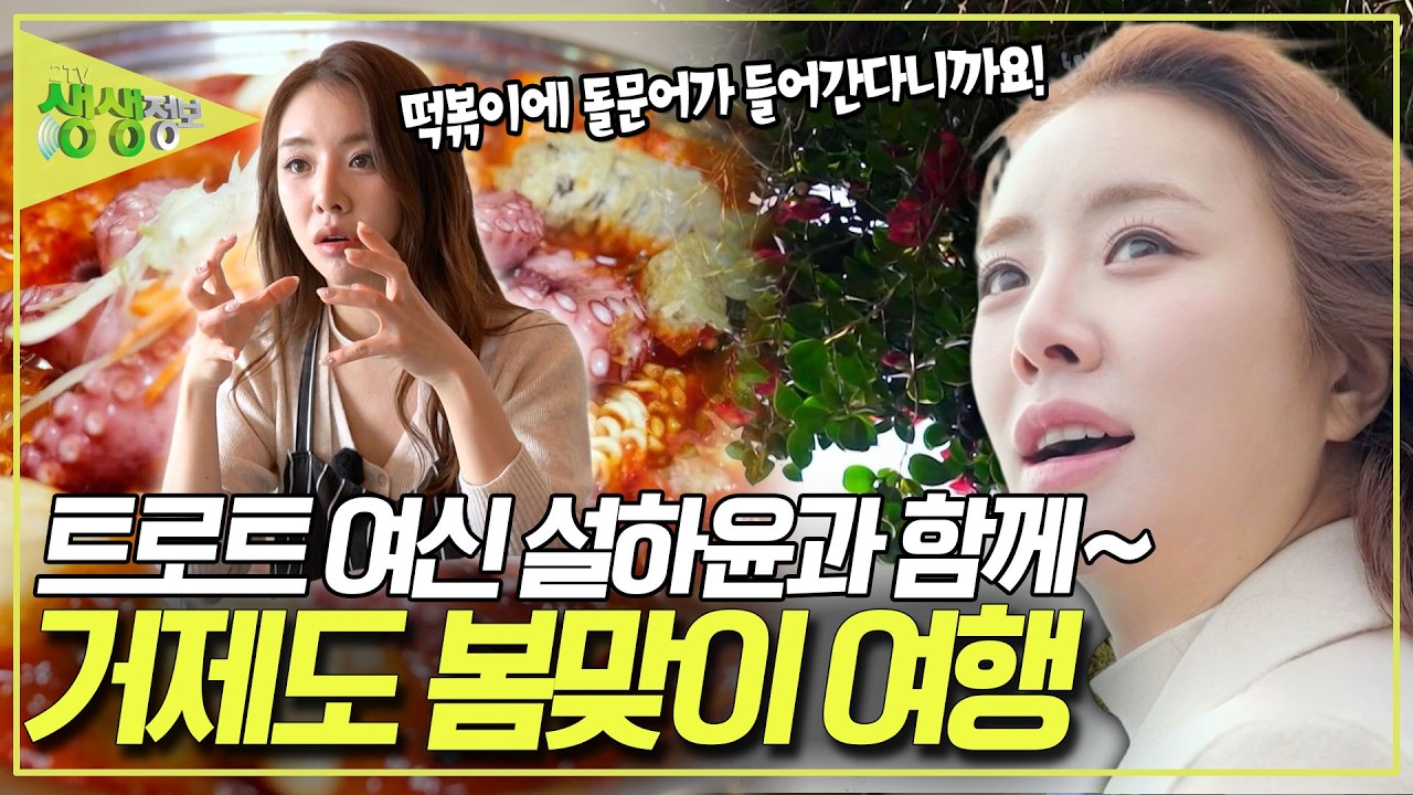 트로트 여신 설하윤의 제2의 고향! 경상남도 거제시~ 설하윤과 함께 떠나는 거제도 여행~ [2TV 생생정보] KBS 260309 방송
