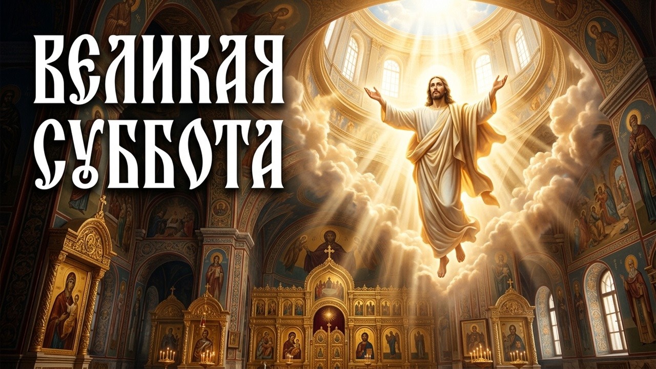 Молитва в Великую Субботу 🙏 Тишина и надежда