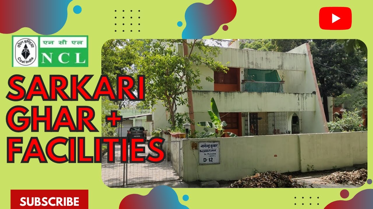 Sarkari Ghar Aur Facilities | Government House | NCL Colony Coal India | PSU Life | Abhishek Vlogs