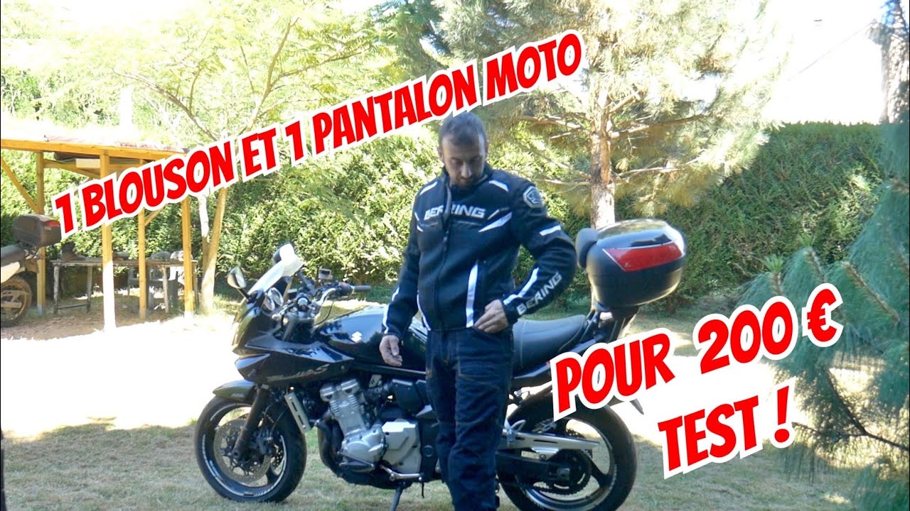 1 Blouson et 1 jean Moto pour 200 euros ! TESTdu BERING Scream et Brawler