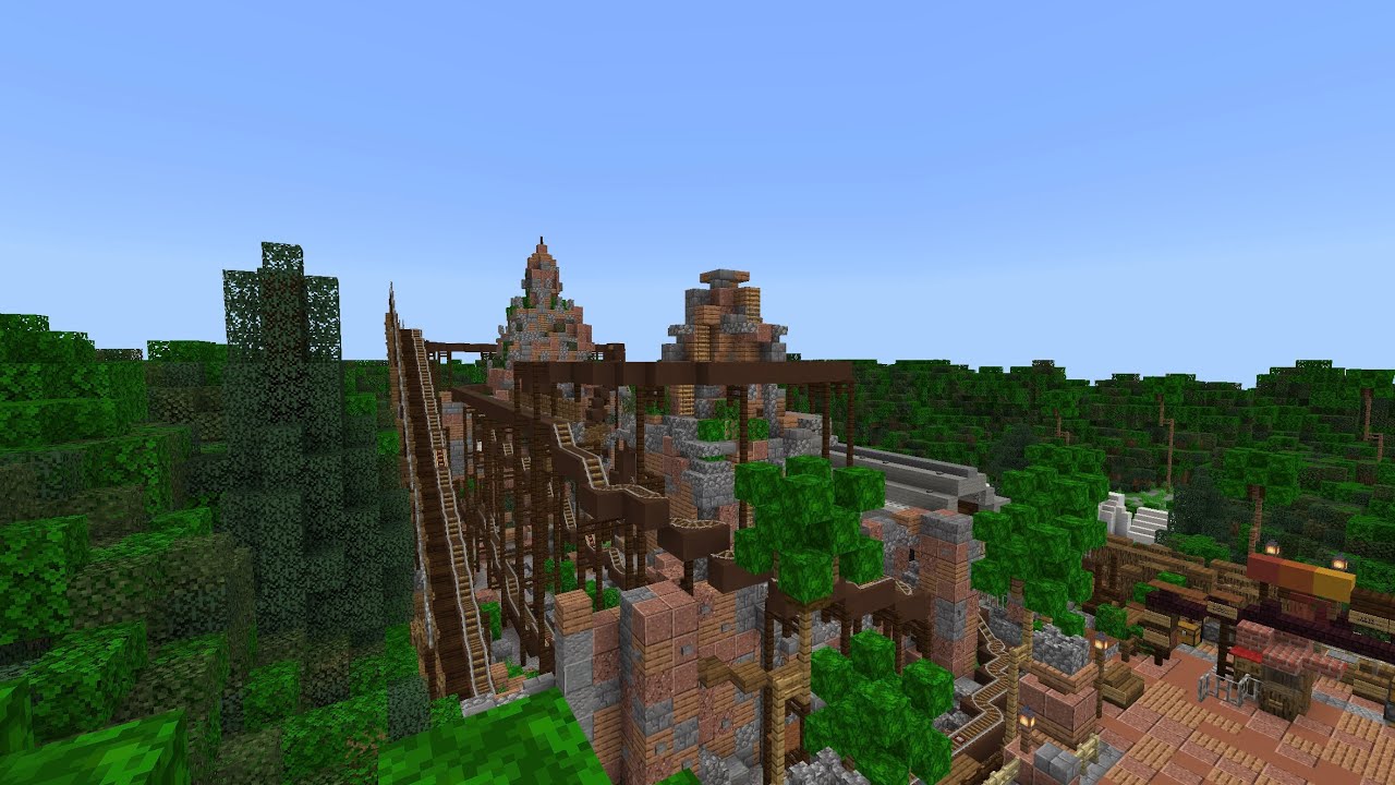 Minecraft Indiana Jones and the Temple of Peril