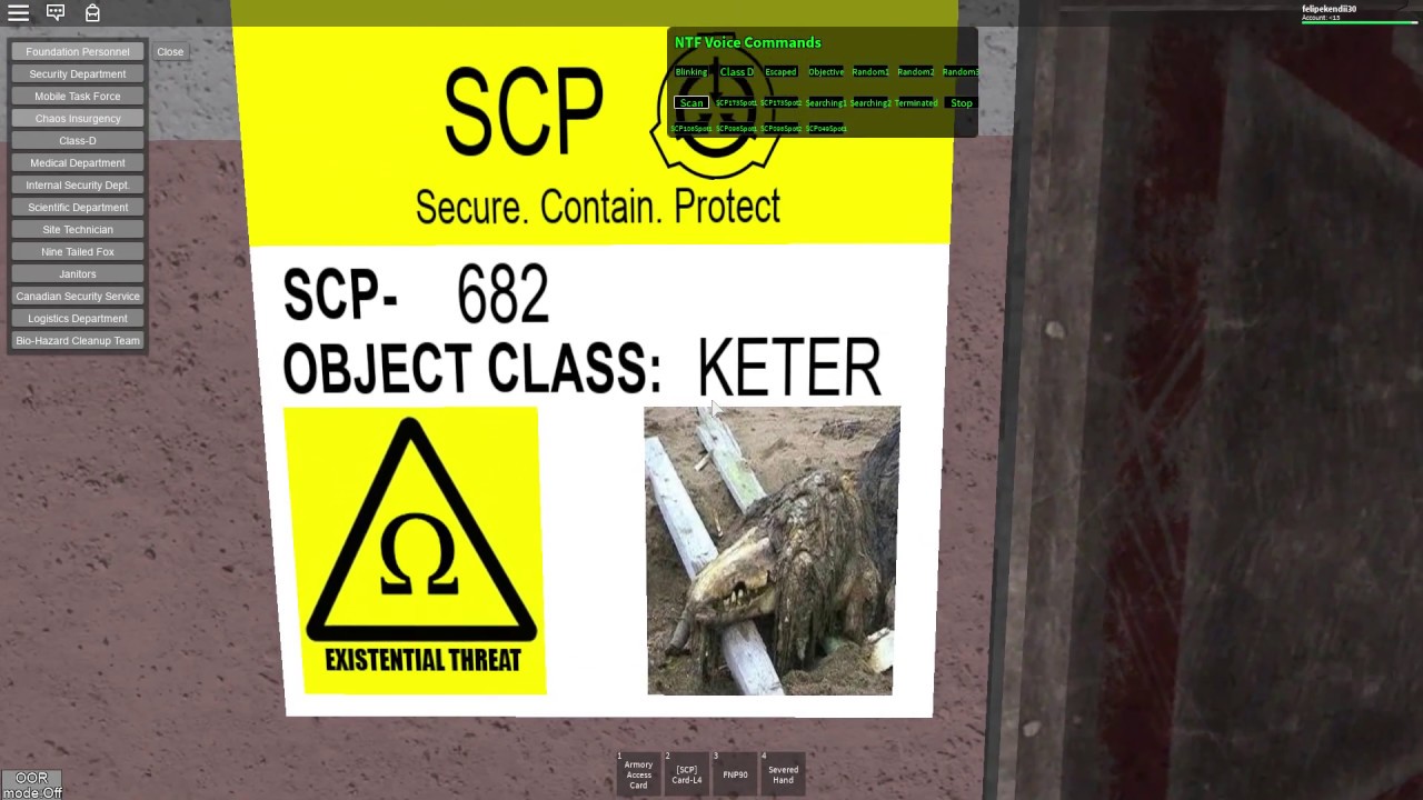 [SCP] Area-14　SCP682