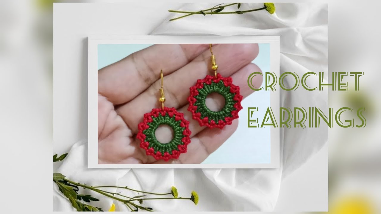 BEAUTIFUL CROCHET EARRINGS | EASY TO MAKE 