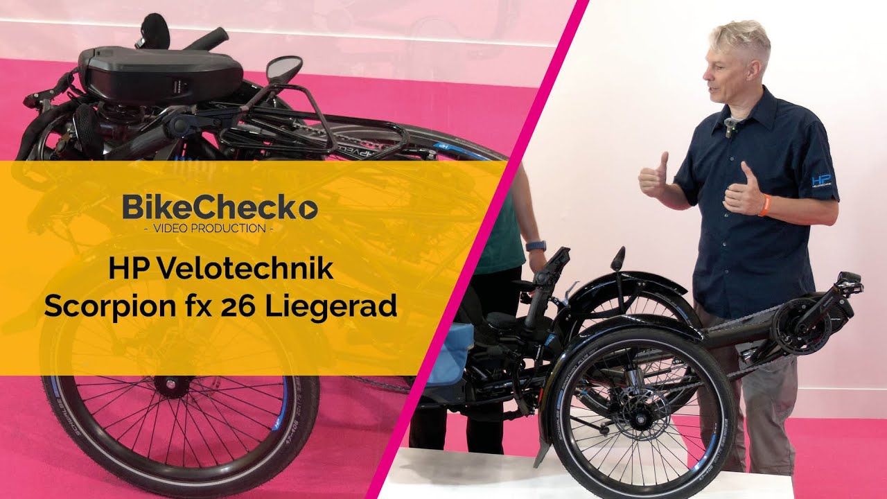 HP Velotechnik Scorpion fx 26: Liegerad für die Langstrecke