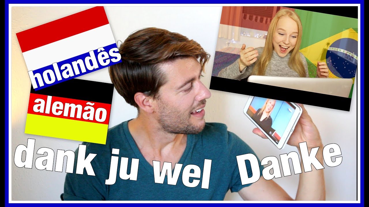 Um ALEMÃO consegue entender HOLANDÊS ? | feat. NICE NIENKE