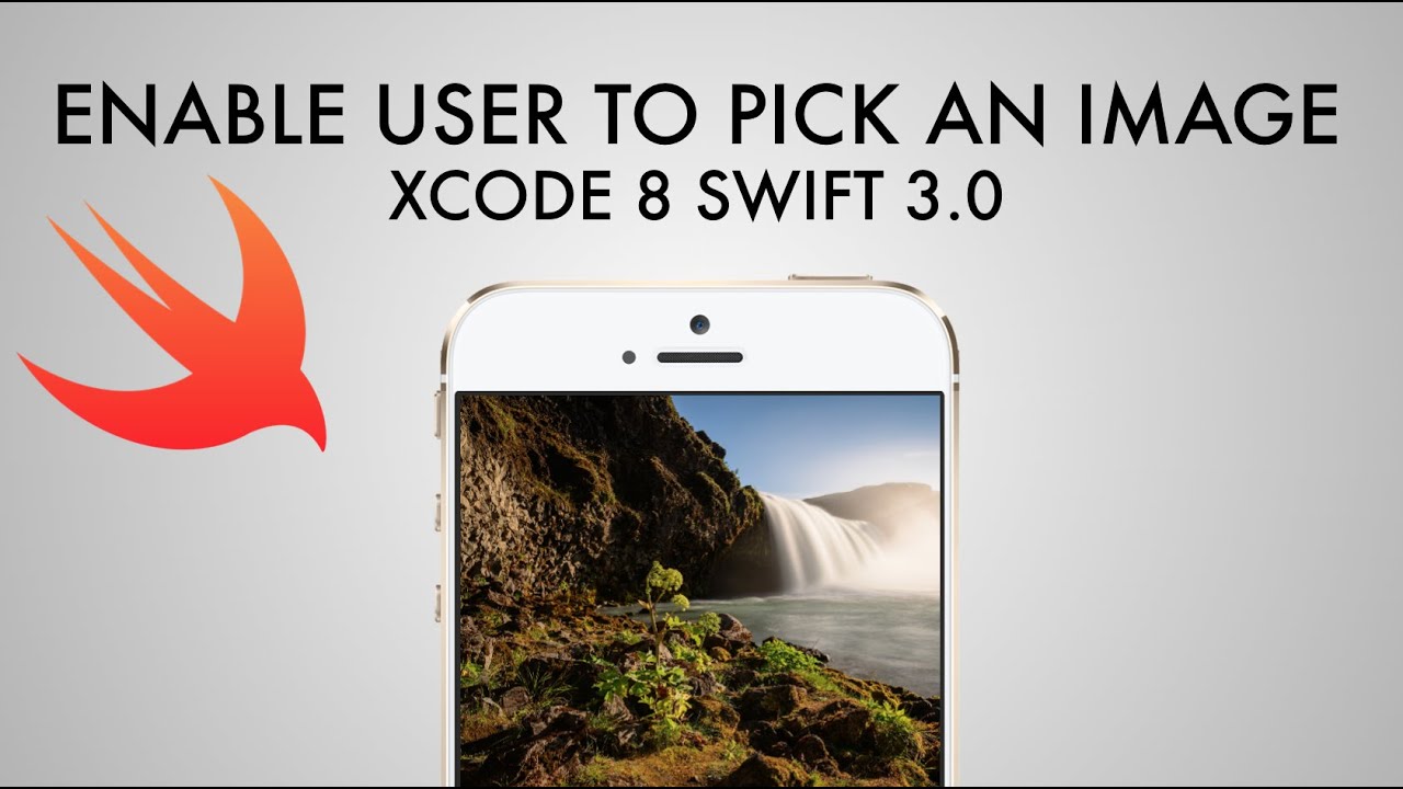 Import An Image From Photo Library Or Camera In xCode 8 (Swift 3.0)