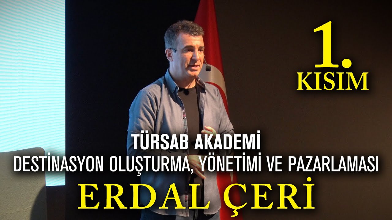 T&Uuml;RSAB Akademi - Destinasyon Oluşturma, Y&ouml;netimi ve Pazarlaması - 1. B&ouml;l&uuml;m