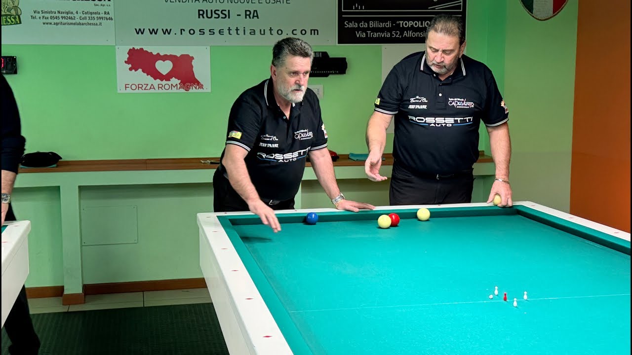 Biliardo Boccette Endas Golden Ca del Vento 1 vs Gatteo secondo Turno