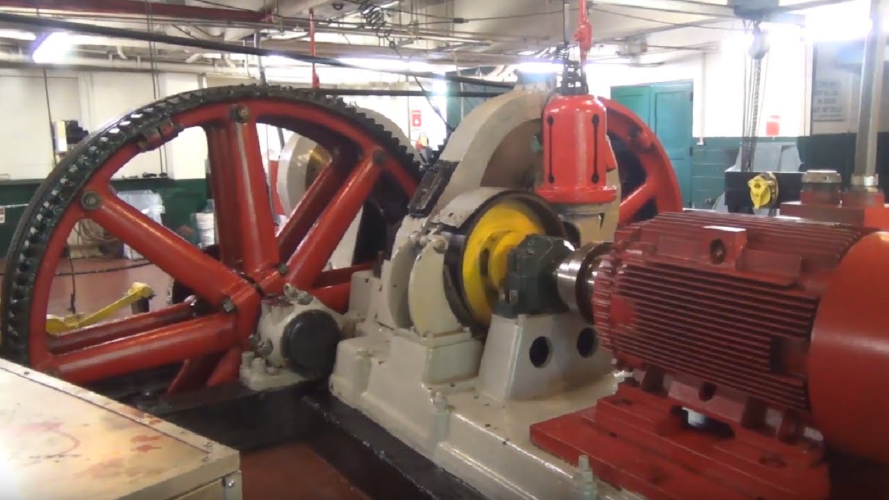 Interesting Hydraulic Elevator - Lookout Mountain Visitors Center - Chattanooga, TN