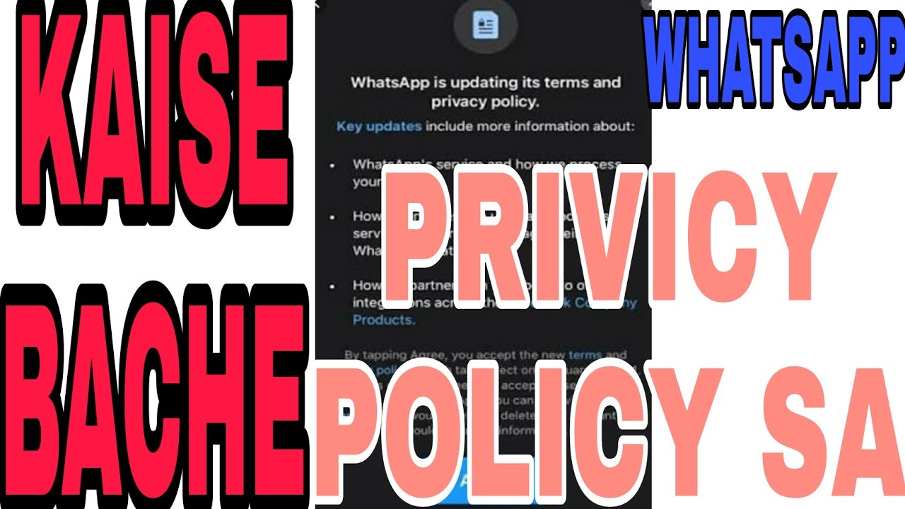 WHATSAPP UPDATE (PRIVACY POLICY) 8 FEBRUARY