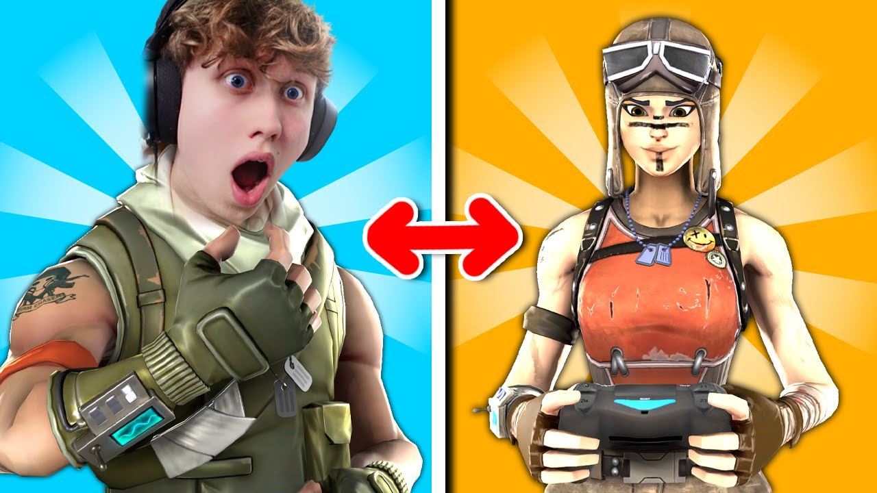 Vores SKIN = Vores VÅBEN I Fortnite!