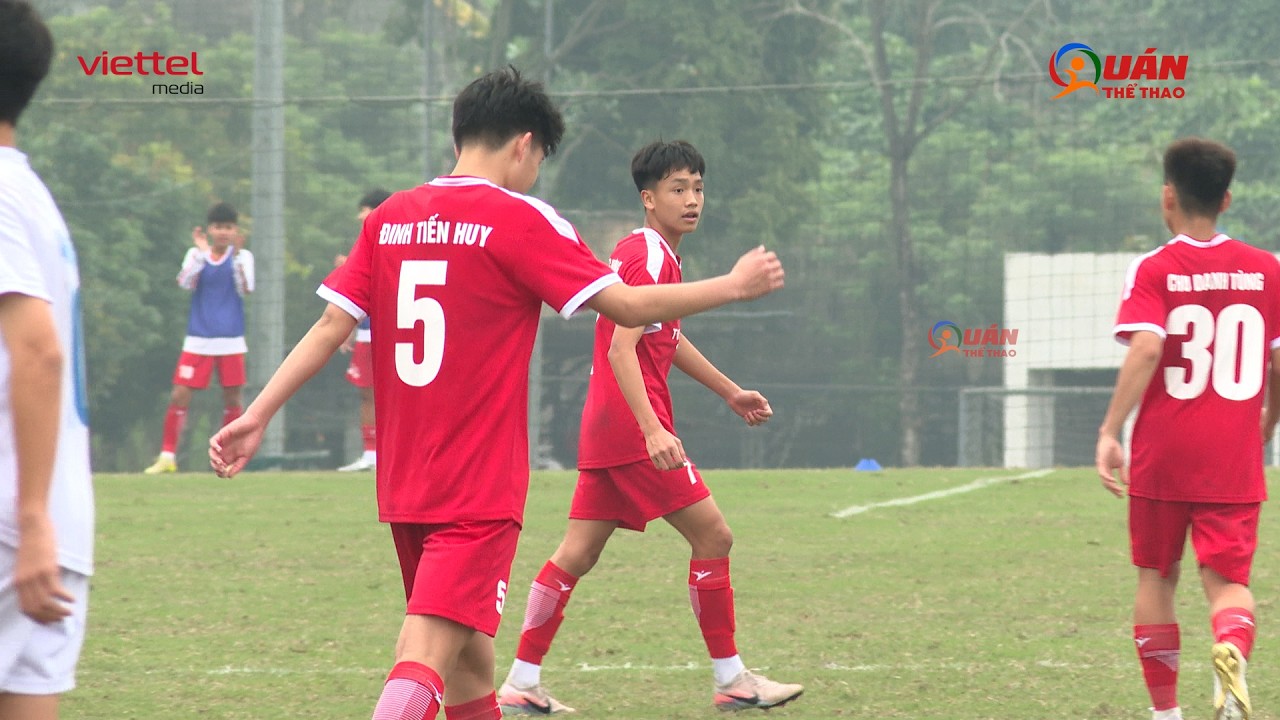 Highlights U15 Thể C&ocirc;ng-Viettel 3-0 U15 TT Huấn Luyện TDTT H&agrave; Nội | V&ograve;ng loại U15 QG 2026