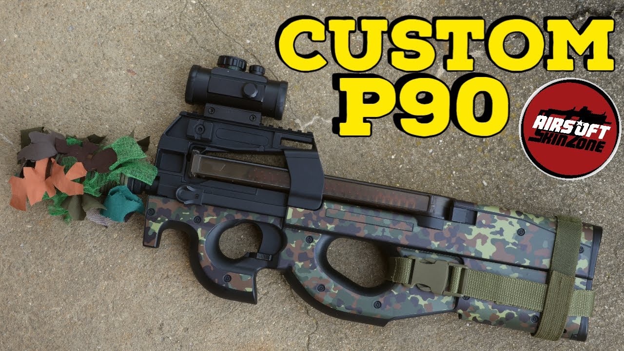 Custom P90 CYMA - Airsoft Skin Zone