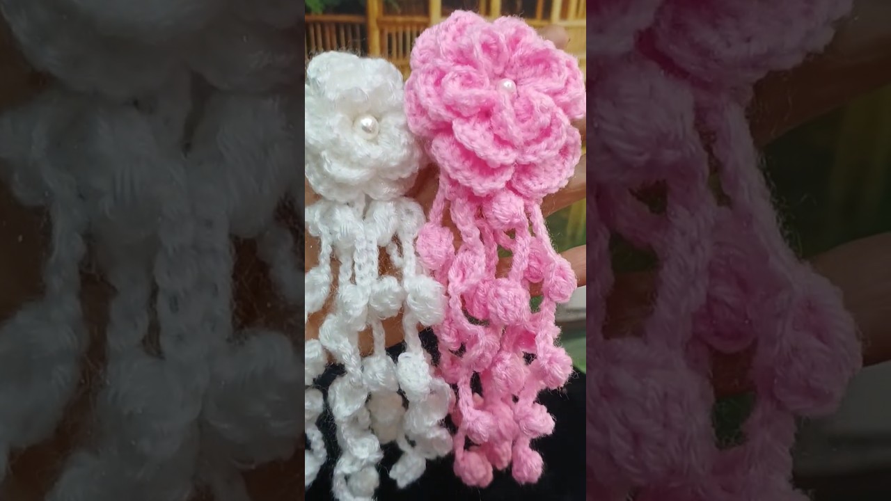 🌸💕 Crochet Hair Accessories | Handmade with Love 💕