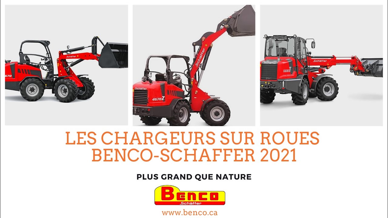 LES NOUVEAUX CHARGEURS SUR ROUES BENCO-SCHAFFER 2021
