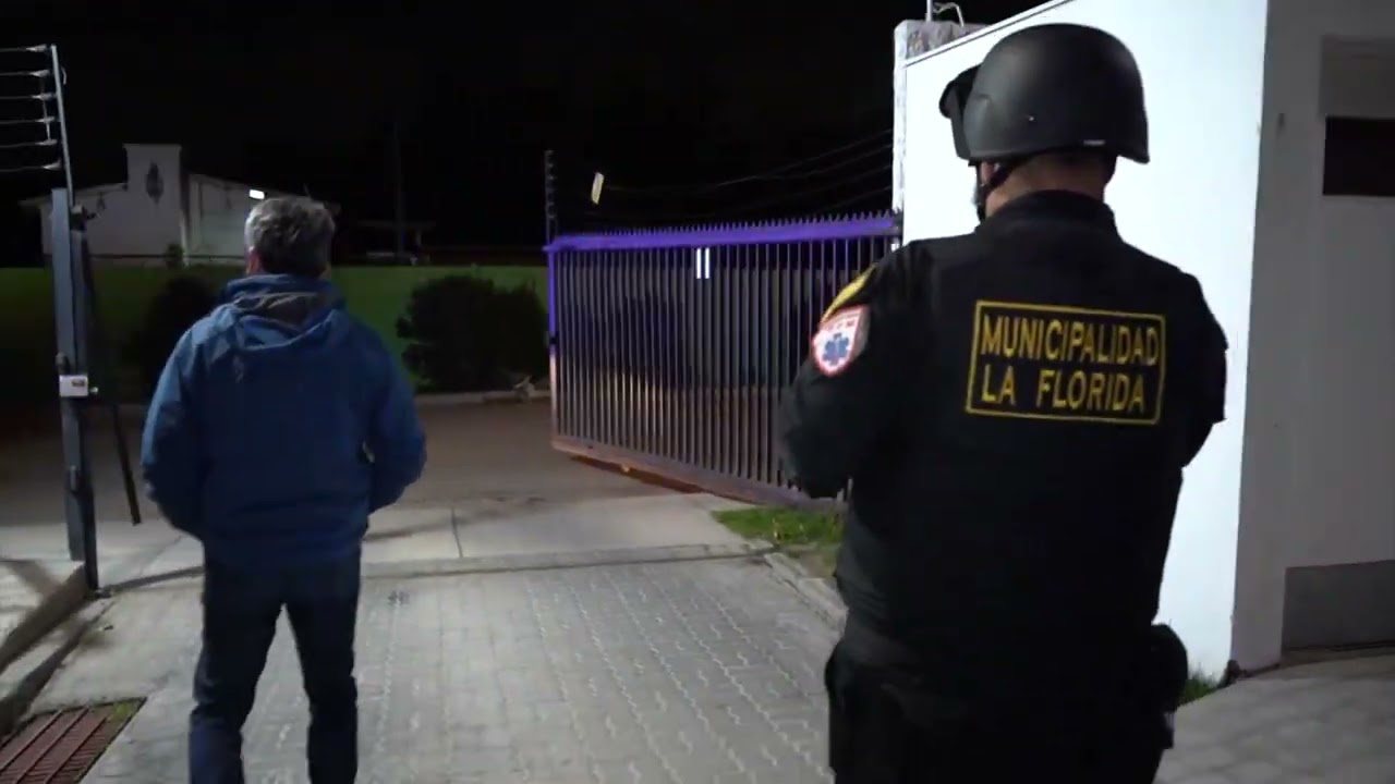 Emilio Sutherland en patrullaje: robo en domicilio. SOS TBT, Canal 13.