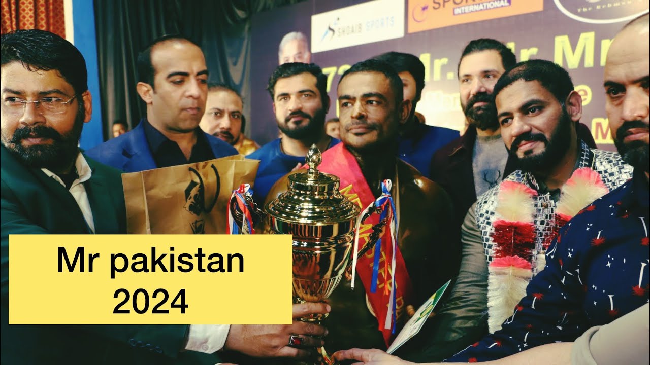 For mr Pakistan 2024 tital fight