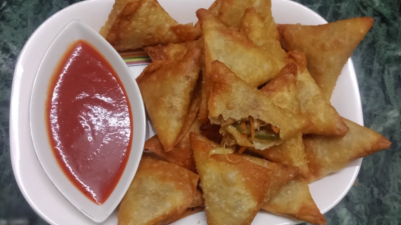 Chicken Chinese Samosa (RAMZAN SPECIAL) | In our style | how to make chicken Chinese Samosa