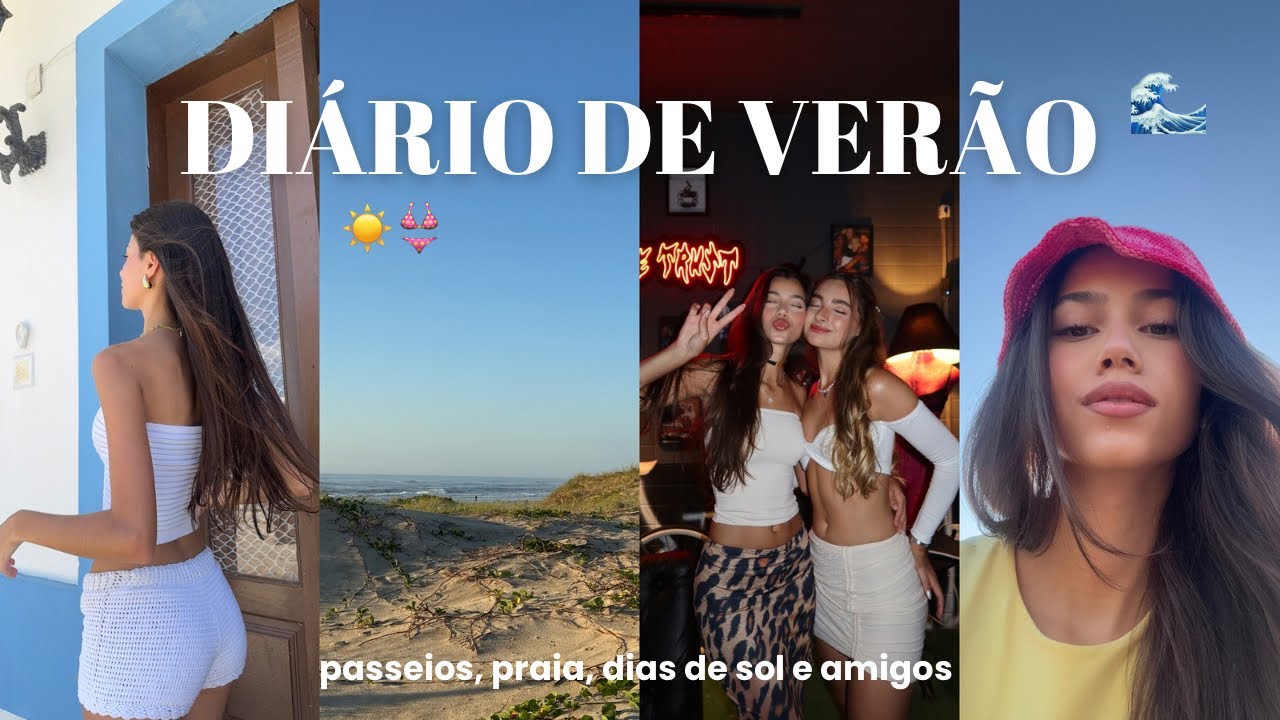 Diário de verão 2025: praia, festas, nascer do sol e passeios | alguns dias comigo