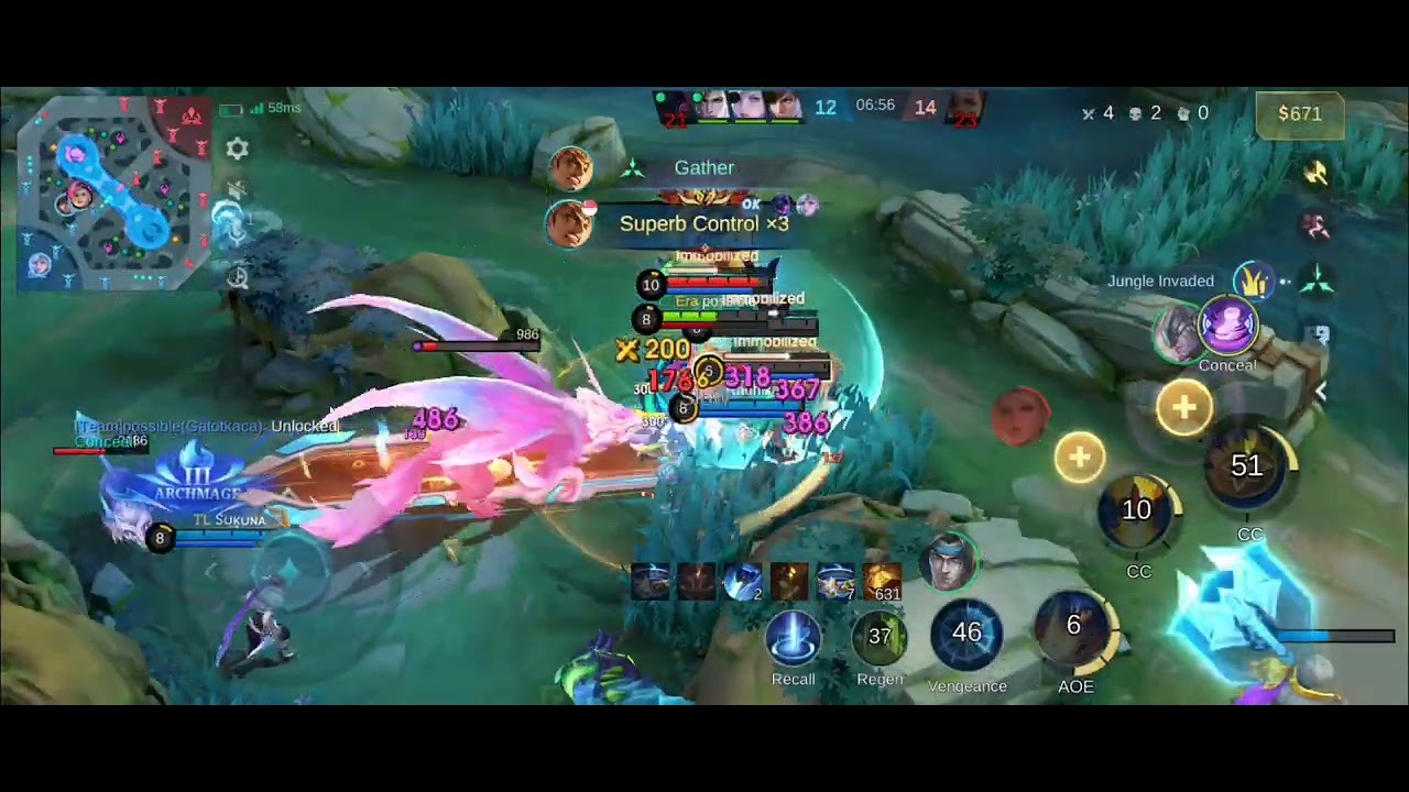 Gatotkaca gameplay roam 
