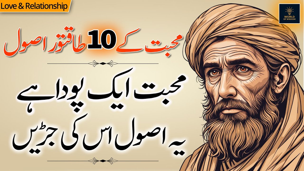 Sachi Mohabbat K 10 Taqatwar Asool | Powerful Principles of True Love | World of Wisdom