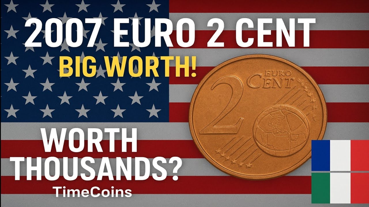 &ldquo;2007 Two Euro Cent Coin &mdash; Check Yours Now! Might Be Valuable 💎Collectors Are Searching For This 
