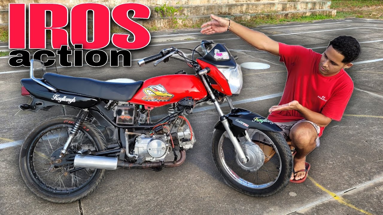 olha s&oacute; essa cinquentinha, com traseira de cg 99