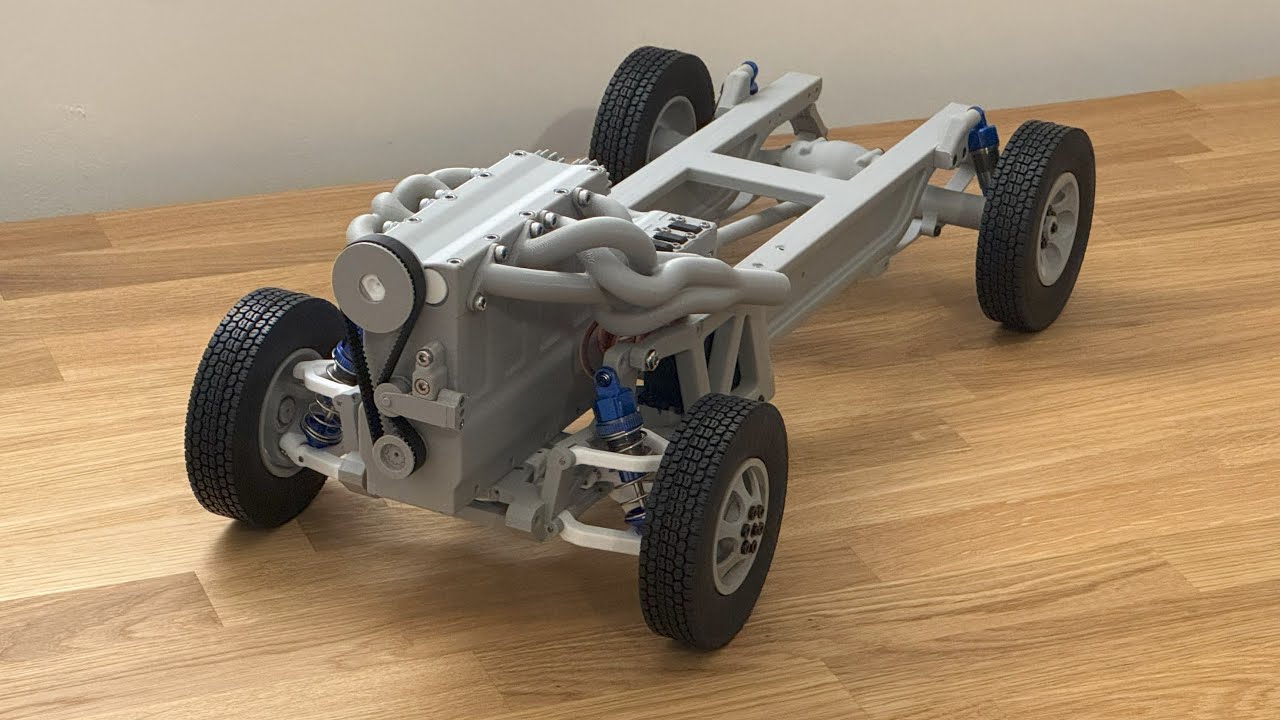 Mini 3Dprinted RC Truck build - part 1
