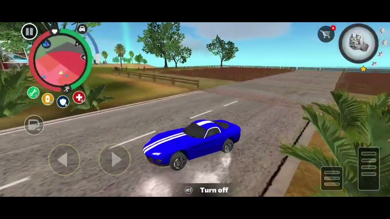 Rope hero gaming video police car chasing 1 million views 