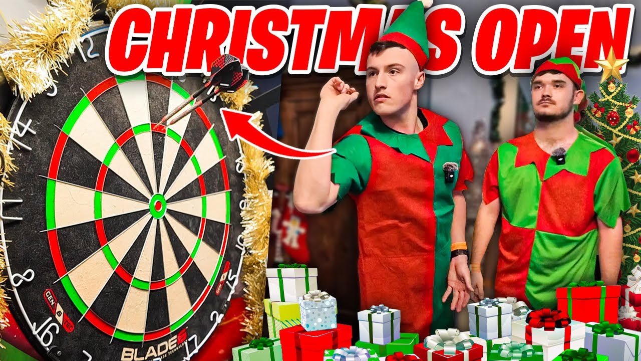 The Most INSANE Darts CHRISTMAS OPEN!