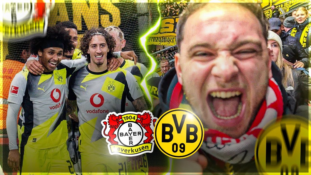 AUSWÄRTSSIEG in LEVERKUSEN!🔥😍 WIR SIND ZURÜCK IN DER SPUR!🔥 BVB Leverkusen Stadion VLOG 