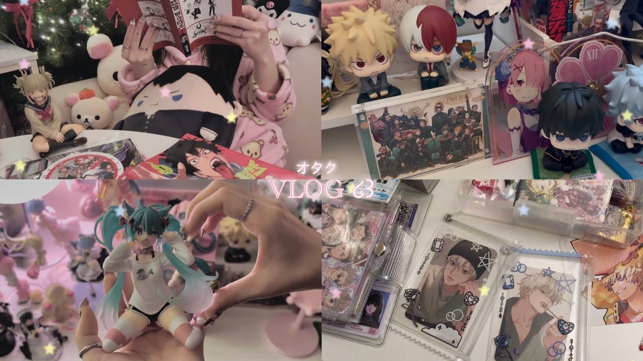 myu-log ˚₊‧ ໒꒱  새해라고 달라질 건 딱히 없어 (⸝⸝- ̫ -⸝⸝)ෆ⃛ 『 오타쿠 브이로그 』