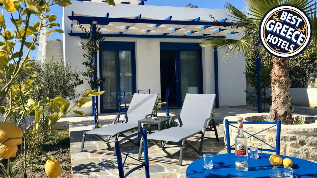 UTOPIA RESIDENCES Kazantzakis House | Crete Island, Greece | Hotel Review 🏨