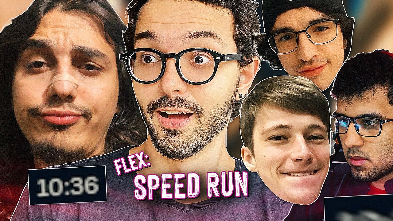 FIZEMOS SPEED RUN DE LEAGUE OF LEGENDS | FLEX MYLENNZY