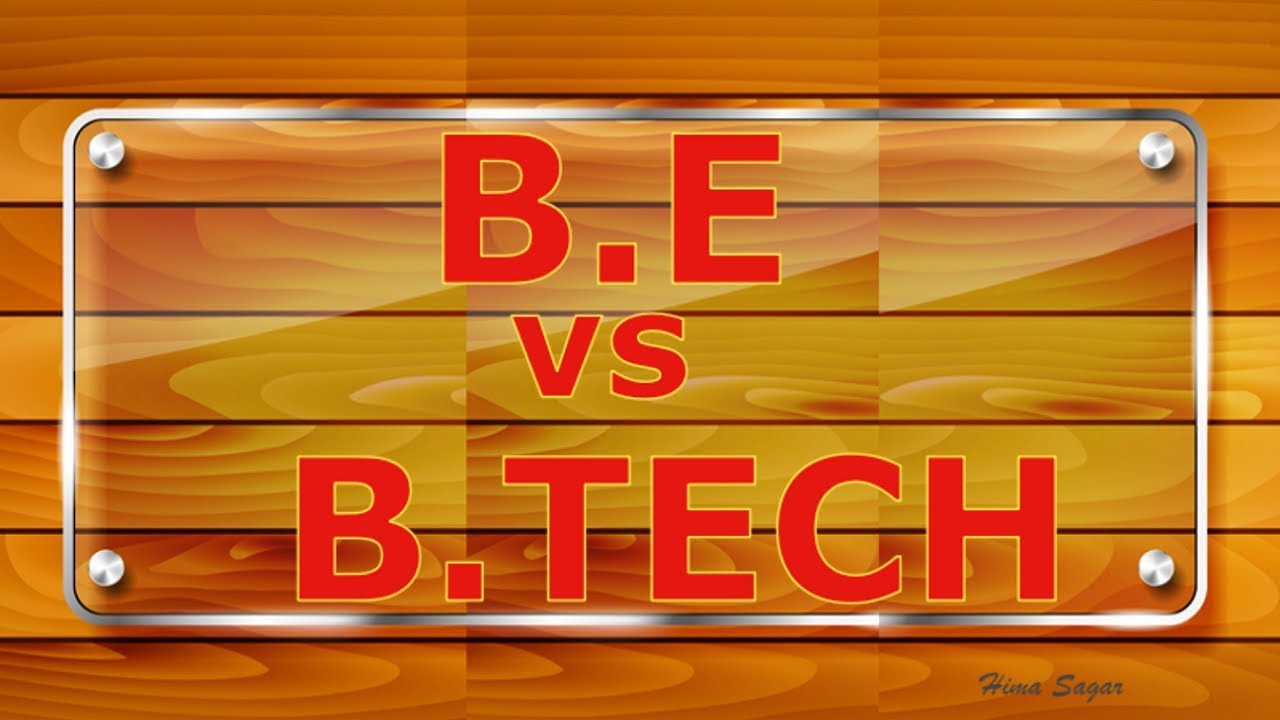What is the difference Between B.E. and B.Tech? | B.E vs B.Tech | Telugu