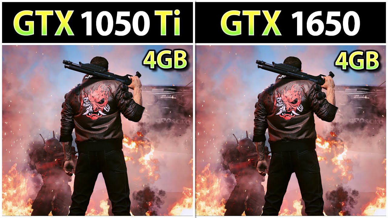 GTX 1050 Ti vs GTX 1650 - 10 Games Tested in 2025