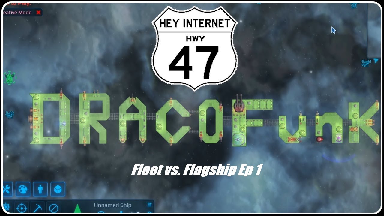 Fleet Vs  Flagship Dracofunk Plays Cosmoteer Ep  1