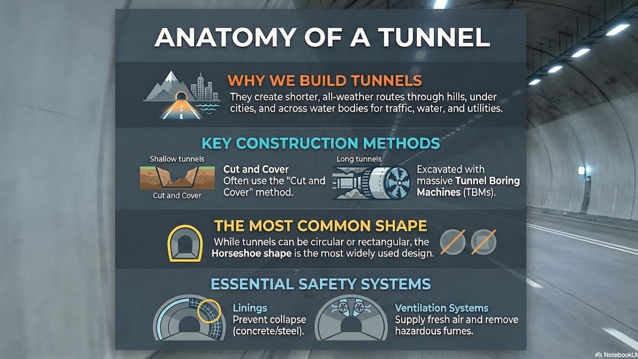 TUNNEL ENGINEERING in single video 😊👍🏻