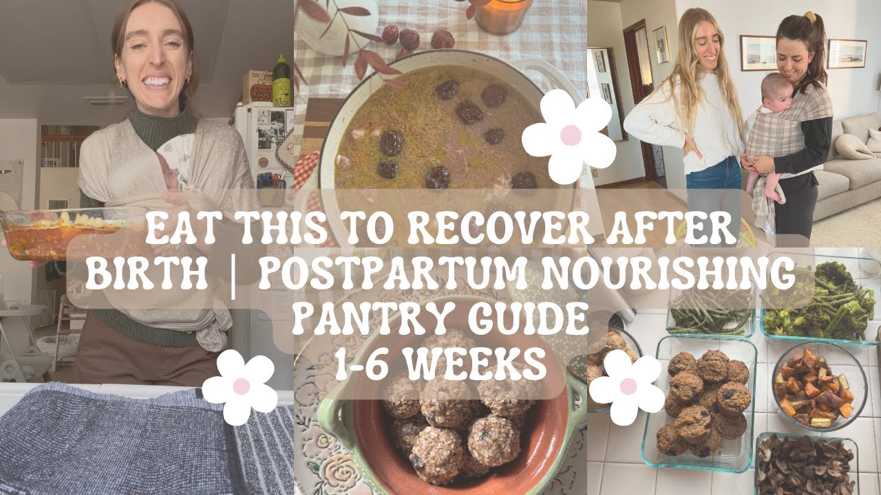 🤱🏻🥹🧺🥣 🥘 What to Eat After Birth | Healing Postpartum Foods from Traditional Chinese Medicine (TCM)