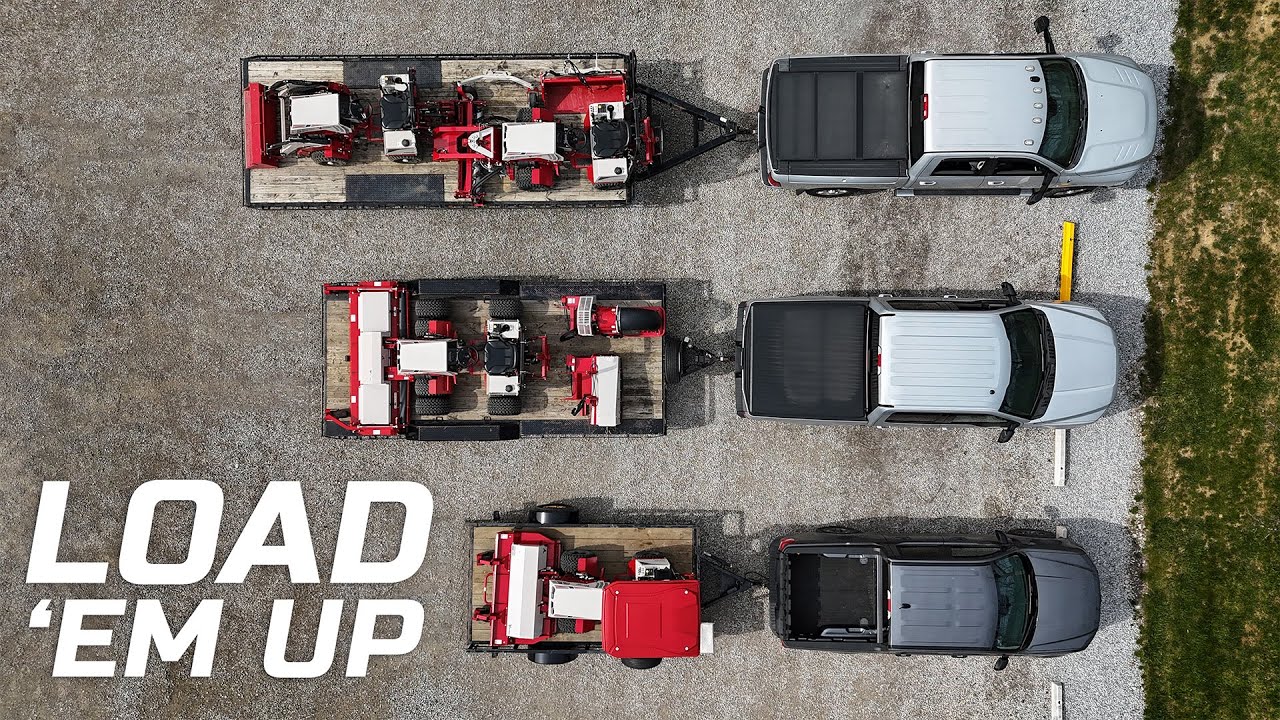How to Load Ventrac Equipment on a Trailer