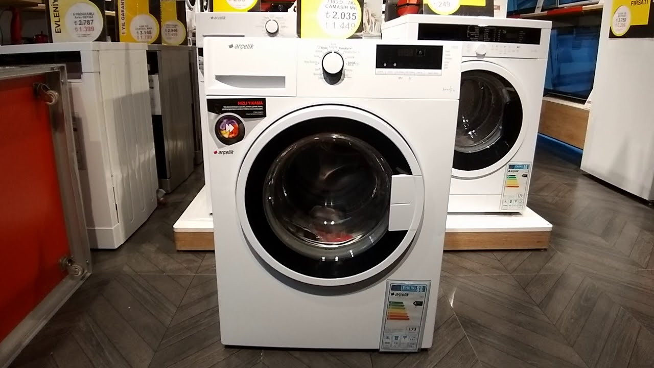 7103 D Arçelik Çamaşır Makinesi| 7 Kilo 1000 Devir A +++  Çamaşır Makinesi|Arçelik  Çamaşır Makinesi