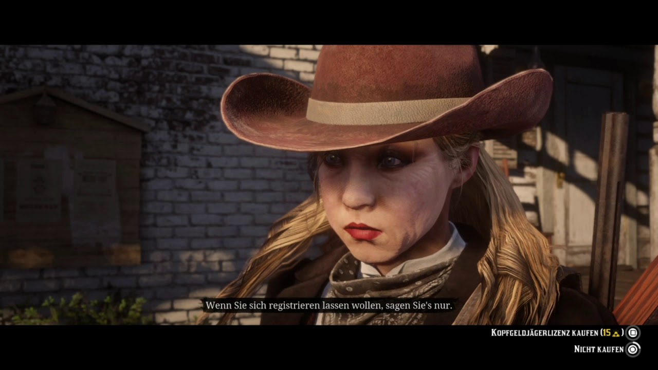 Red Dead Online: Kopfgeldj&auml;ger Lizenz
