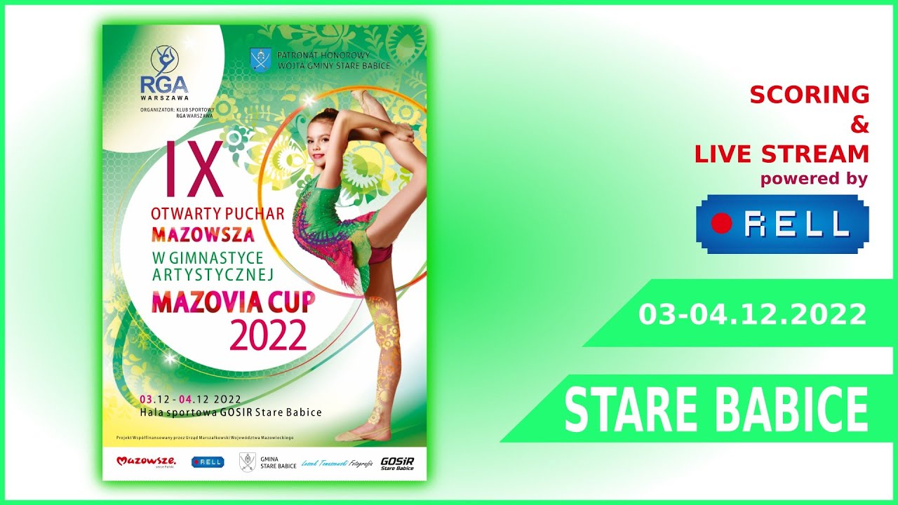 🔴🆁🅴🅻🅻 IX MAZOVIA CUP - RGA WARSZAWA 03-04.12.2022
