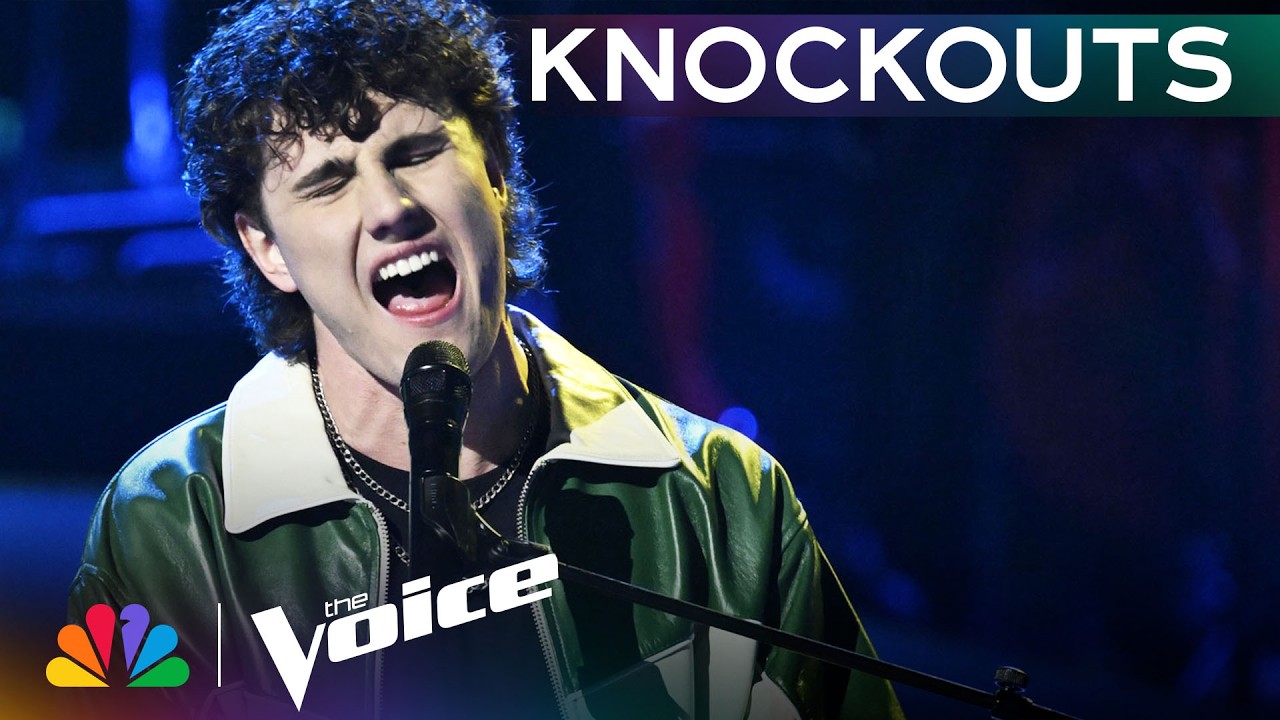 This College Student's Performance Would Make Billy Joel Proud | The Voice Knockouts | NBC
